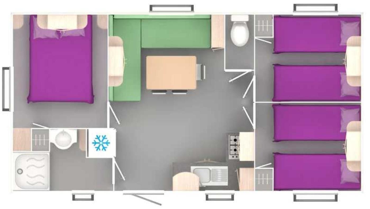 Camping - Piscine - Ccbaieb Montjoie-en-Couserans Eksteriør billede